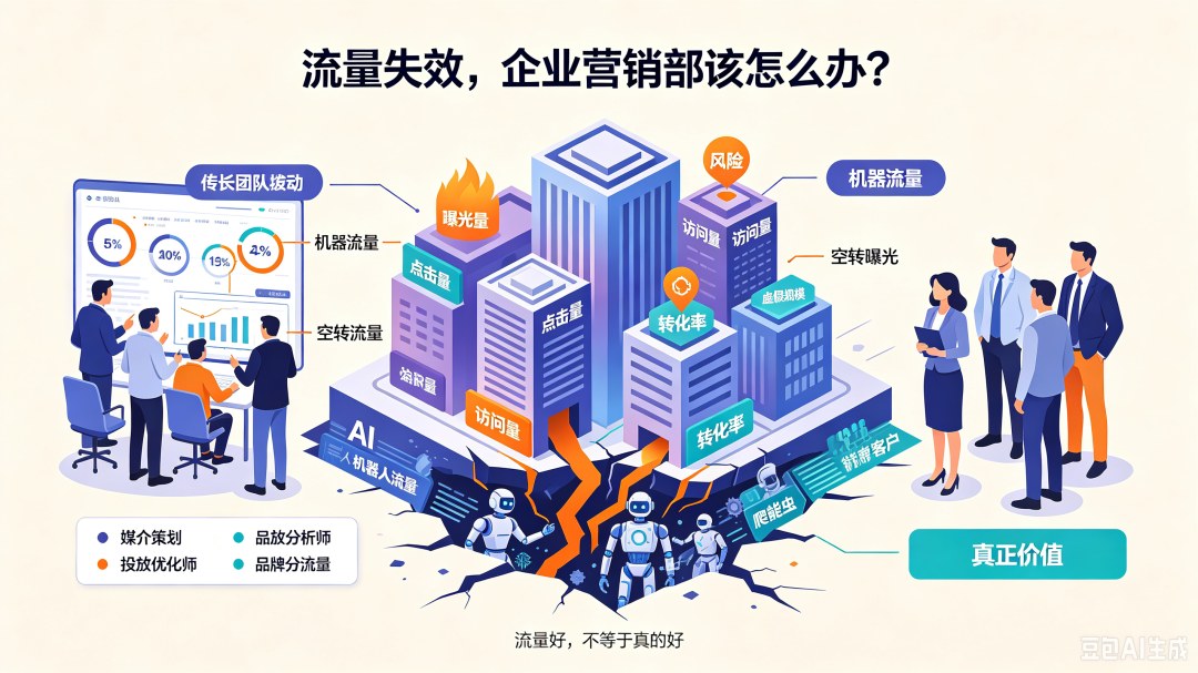 流量失效，企业营销部该怎么办？
