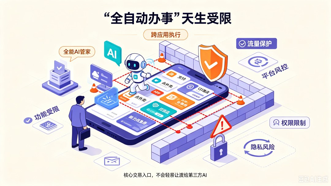 苹果新机发布之际,豆包手机又出来蹭热度了
